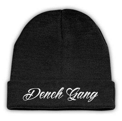 Dench Script Beanie Black