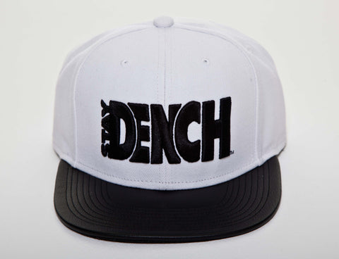 Stay Dench White Black Snapback