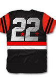 Dench Stripes 22 - Black/ Red