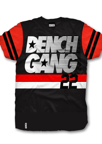 Dench Stripes 22 - Black/ Red