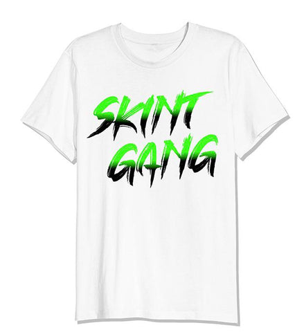 Skint Gang- White tee