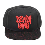 Dench Gang Splatter Black / Red SnapBack